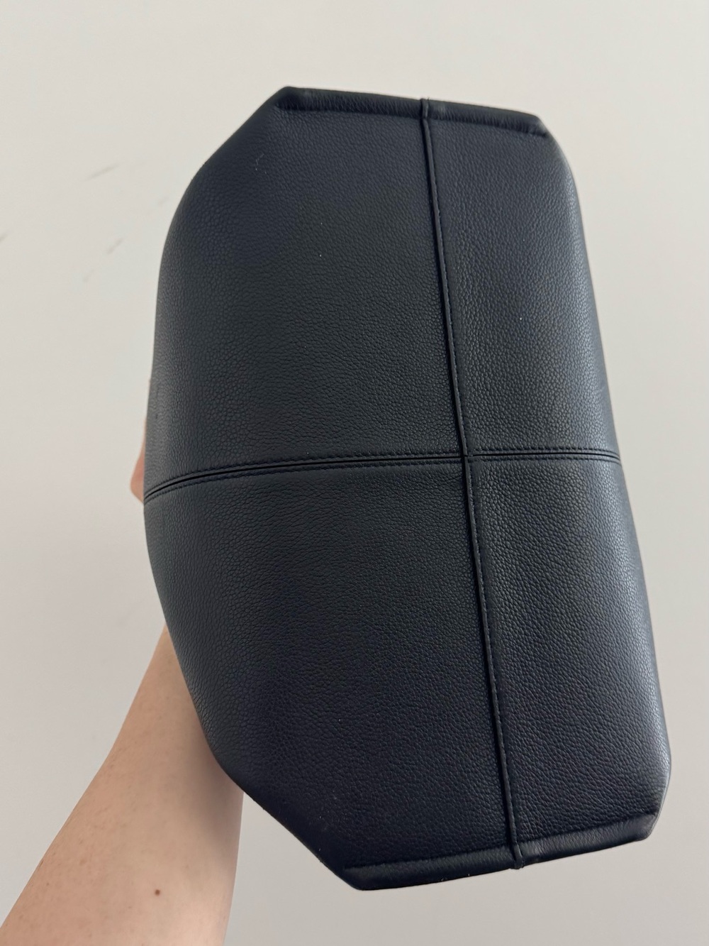 POLENE Numéro Neuf EDITION TEXTURED BLACK bag * no shoulder strap - Picture 11 of 17